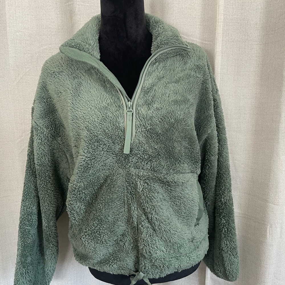 All in Motion Green Fleece Hoodie